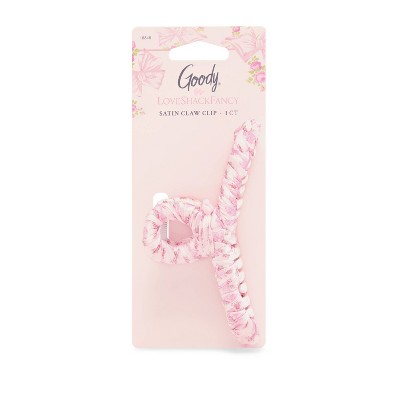 Goody x LoveShackFancy Fabric Wrap Claw Clip - Rosa Beaux