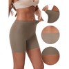 INSPIRE CHIC Slip Shorts for Under Dresses for Women's Seamless High Waist Tummy Control Butt Lifter Thigh Slimmers - 3 of 4