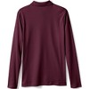 Lands' End School Uniform Kids Long Sleeve Feminine Fit Interlock Polo Shirt - 3 of 3