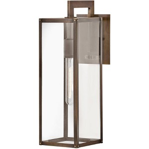 Hinkley Max 18 1/2"H Burnished Bronze Outdoor Wall Light - 1 of 1