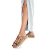 Refresh Shoes Women's Double Strap Flat Sandals - 4 of 4