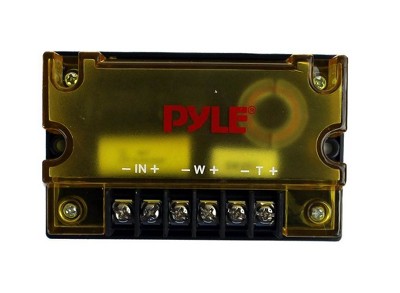 PYLE PLG6C 6.5" 400W 2 Way Car Audio Component Speakers Set Power System with One Pair Passive Crossover Network and Electroplated Steel Basket