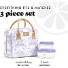 Paaaawaters Lunch Bag for Women - Insulated Large Lunch Box for Work with Containers, Stain-Resistant - 2 of 4