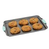 Juvale Set of 3 Nonstick Cookie Sheets for Baking, Bakeware Pans with Silicone Rubber Handles, 10x14 Inches - 3 of 4