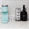Darware Half Gallon Glass Pump Dispenser Bottle, 64oz Jug w/ Pump for Sauces, Syrups, Soaps and More - 3 of 4