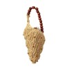FATMOON Shell Clutch, Deep Sea Shells Handwoven Straw Conch Clutch, Internal Drawstring Pocket, for Womens Beach, Daily Life - Khaki - 2 of 4