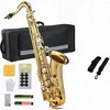 Saxophone, B Flat Tenor AS200 Beginner Set with Mouthpiece, Reeds ...