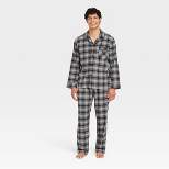 Hanes Premium Men's Flannel Sleep Pajama Set 2pc