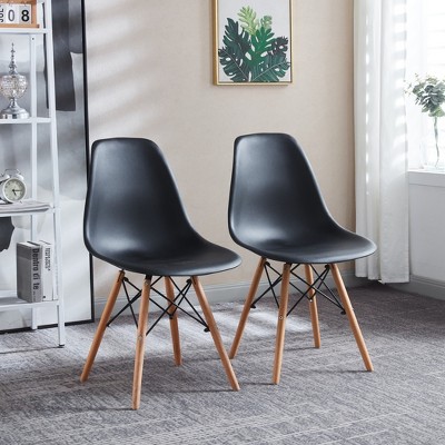 Plastic Chair, Set of 4, KD Leg