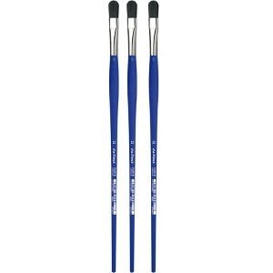 da Vinci FORTE-Acrylics Student Brush, Synthetic, Acrylic & Oil, Filbert, Series 8650, Size 12, Pack of 3 - 1 of 3