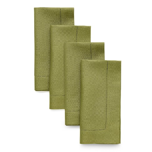 Solino Home Linen Classic Hemstitch Dinner Napkins - image 1 of 4