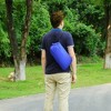 iMountek "Inflatable Lounger Air Sofa – Portable, Water-Resistant, Anti-Leak Design for Backyard, Beach, Camping & Picnics!" Blue - 4 of 4
