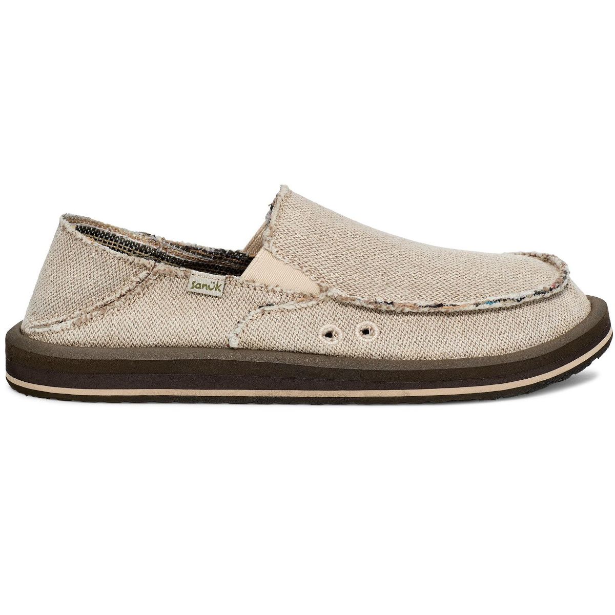 Sanuk Men's Donny Hemp 2 Tone Slip-On Loafers - thumbnail 9