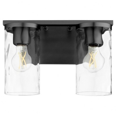 Quorum Lighting Steinway 2 - Light Vanity in  Matte Black