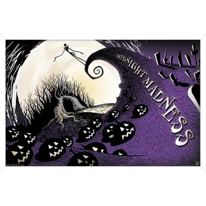 Trends International Disney The Nightmare Before Christmas- Midnight Madness Framed Wall Poster Prints - 1 of 4