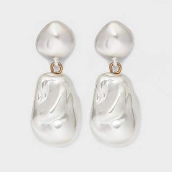 Double Pearl Drop Earrings - A New Day™