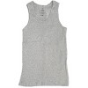 Studio 3 Men's 100% Cotton 6 Pack Ribbed Slim Fit Muscle Tank Tops - 2 of 3