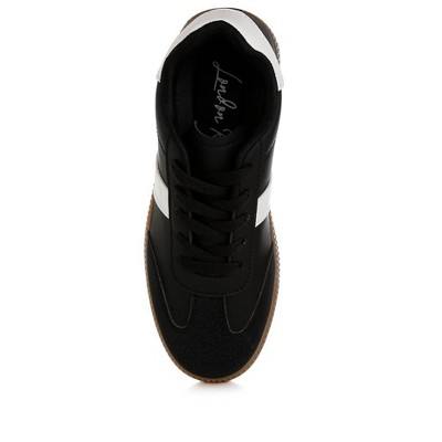 Женские кроссовки London Rag Womens Crossover Classic Lace-Up Flatform Sneaker 8 — фото 4
