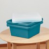 ECR4Kids Square Bin with Lid, Storage Containers, 2-Pack - 3 of 4