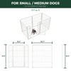 FXW Homeplus Indoor Dog Playpen - Stress-Free and Safe Play,Panels for Puppy and Small Dogs, Black│Patented - 2 of 4