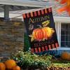 Northlight Autumn Blessings and Pumpkin Fall Harvest Outdoor House Flag - 40" x 28" - 2 of 4