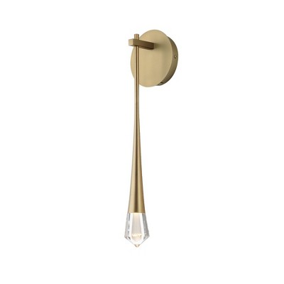 ET2 Lighting Pierce 1 - Light Wall Light in  Gold