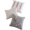 Pisa Peacock Decorative Pillow - Levtex Home - 2 of 4