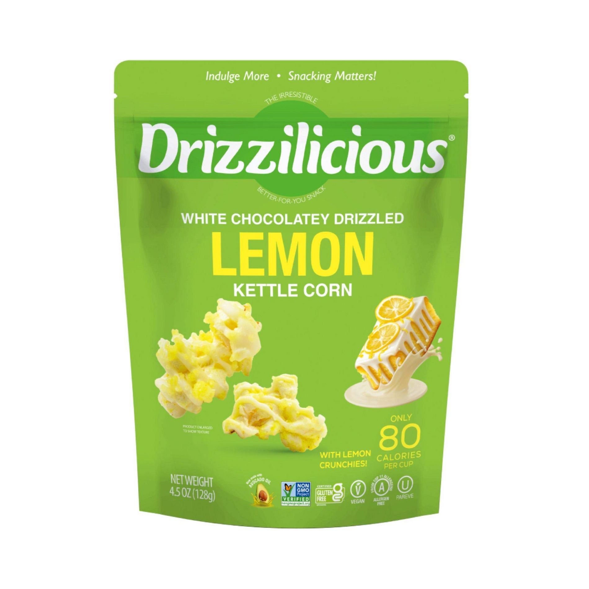 Drizzilicious Popcorn Lemon Cake Drizzle Bag - 4.5oz