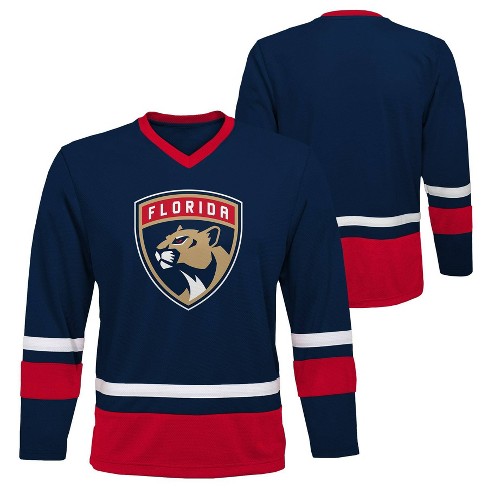 NHL Florida Panthers Mickey Mouse Disney Hockey T Shirt Youth Long Sleeve