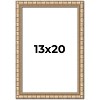 PosterPalooza | 13x20 Modern Bamboo Picture Frame, UV Acrylic, 5 Finishes - 2 of 4
