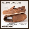 Minnetonka Men's Suede Tilden Moccasin Slippers - 3 of 4