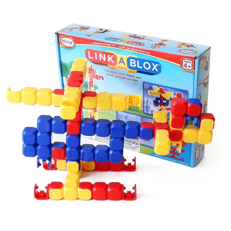 Popular Playthings LinkaBLOX, Building Set, 60 Pieces, 1 of 4