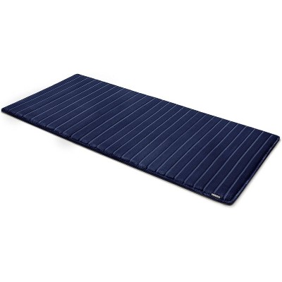 24"x58" SoftLux Sheer Striped with GripTex Skid Resistant Base Bath Runner - Microdry