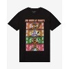 Seven Times Six Five Nights At Freddy's T-Shirt Men's Stained Glass Character Blocks Tee - 4 of 4