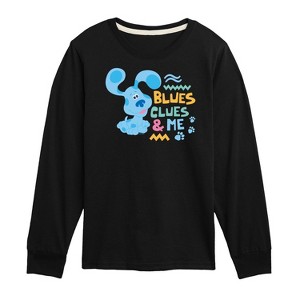 Boys' - Blue's Clues & You! - Blue's Clues & Me Long Sleeve Graphic T-Shirt - 1 of 3