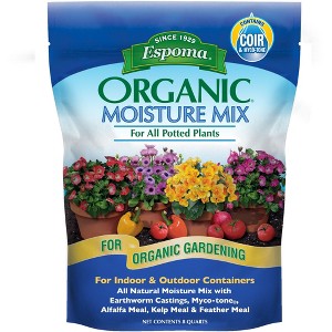 Espoma Organic Moisture Mix for All Potted Plants, Indoor & Outdoor Containers, for Organic Gardening - 1 of 4