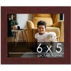 PosterPalooza | Photo Size Minimalist Brown Picture Frame - UV Acrylic, Foam Board Backing, Hanging Hardware - 2 of 4