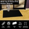 A1HC Natural Rubber Premium Capsule Scrapper Floor Mat for Commercial & Heavy Traffic Area Black - 2 of 4
