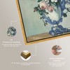 Art Remedy Paul Cezanne - Flowers in a Rococo Vase Vintage Classic Roses Wall Art Framed - 4 of 4