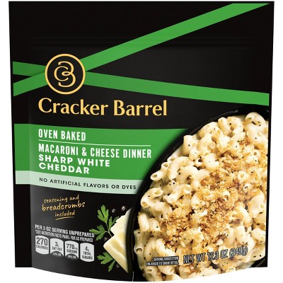 Cracker Barrel Oven Baked Mac & Cheese White Cheddar - 12.3oz