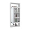 SEVOBAL Bathroom Storage Cabinets Wall Mounted Mirror Medicine Cabinet with Open Shelves for Bathroom, White, 5.9"*11.8"*28.3" - 4 of 4