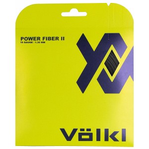 VOLKL Power Fiber II | Tennis Racquet String | Power & Spin | Shock & Vibration Reduction - 1 of 1