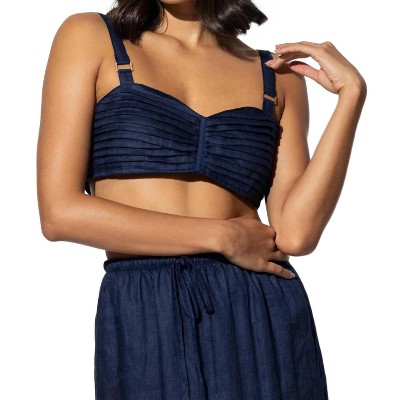 Women's Pintuck Bra - LUSANA