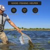 Fishing Landing Net with Wooden Handle, Soft Rubber Catch and Release Net for Freshwater and Saltwater - 4 of 4