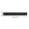 Unique Bargains Plastic Nail Art 5-Gridded Brush Holder Transparent 3 Pcs - 4 of 4