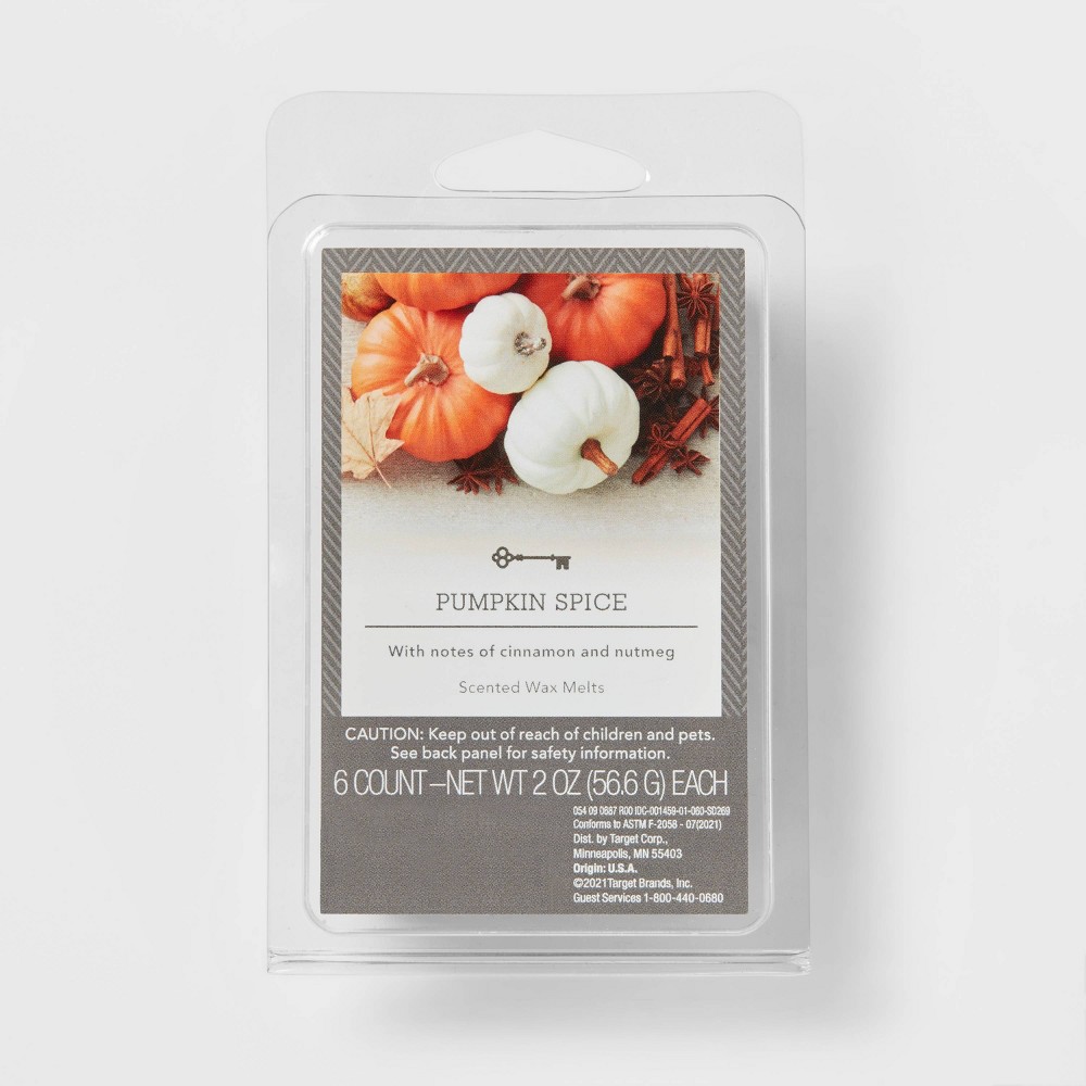 Pumpkin Spice Wax Melts - Threshold™ 10 pk 