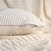 REGALWOVEN Polyester Fade-Resistant Modern Striped Throw Pillow Covers 18 x 18 Inch 2 Pcs - 3 of 4