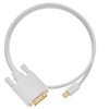 Monoprice Video Cable - 3 Feet - White | 32AWG Mini Display Port to DVI Cable - 4 of 4