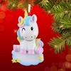 Polarx 4.0 Inch Unicorn Christmas Tree Ornament , Christmas Decor Fairy Tales (1PC) - 2 of 4