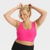 Women's Everyday Soft Medium Support Longline Sports Bra - All In Motion™ - 3 of 3